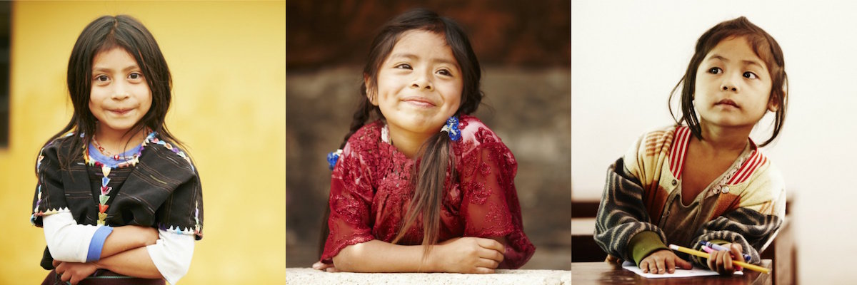 Children supported by the Build a School with Me campaign